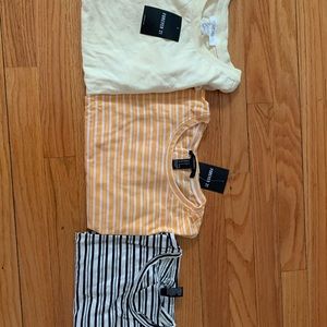 Lot of 3 Forever 21 tees